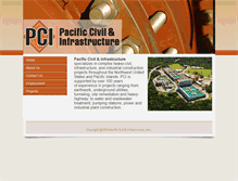 Tablet Screenshot of paccivil.com
